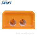 1PC 2 holes plastic pencil sharpeners manual